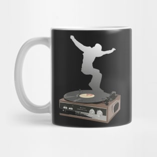 record player dance Mug